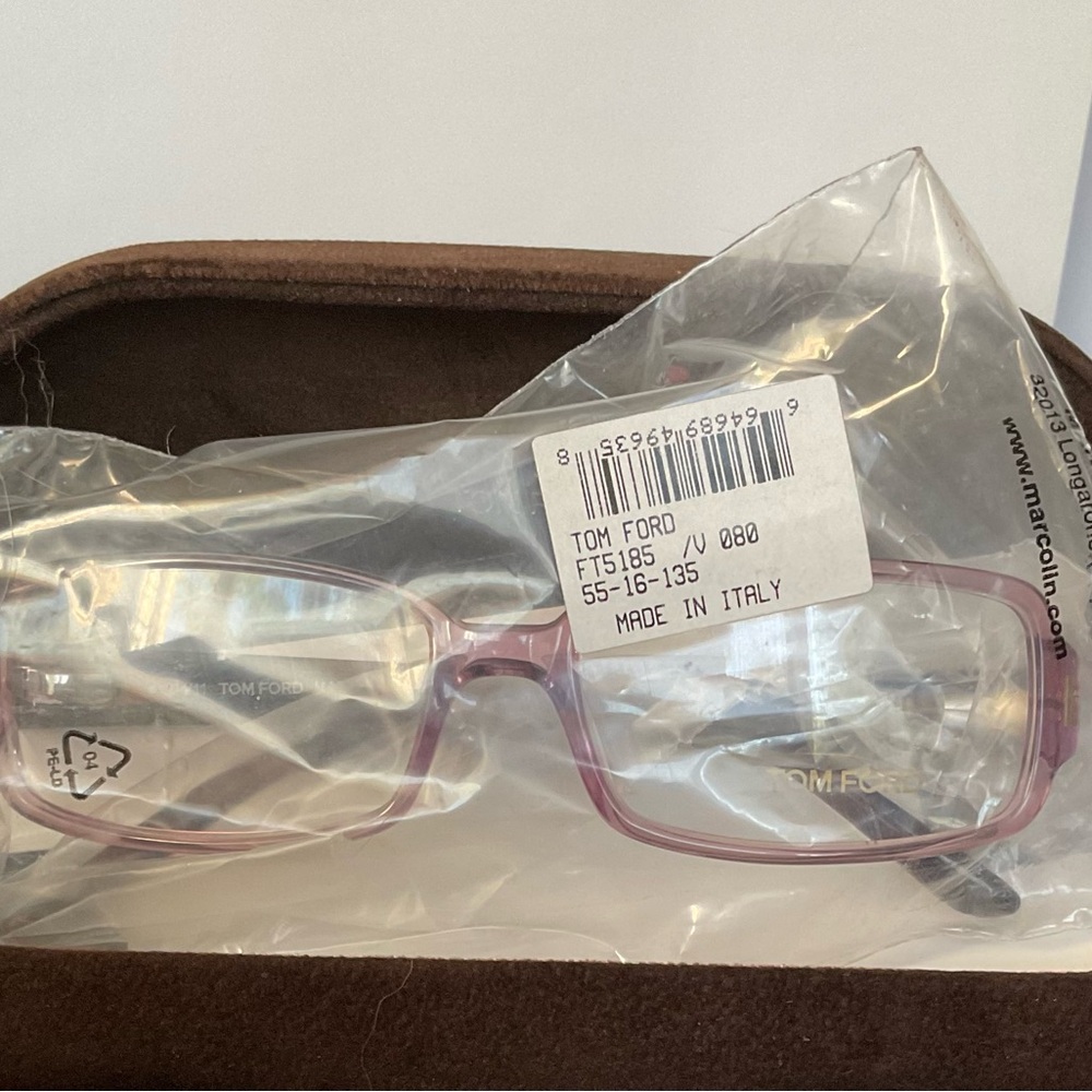 Tom Ford Lavender Eyewear NWT Prescription Unisex Frames Only, made in Italy